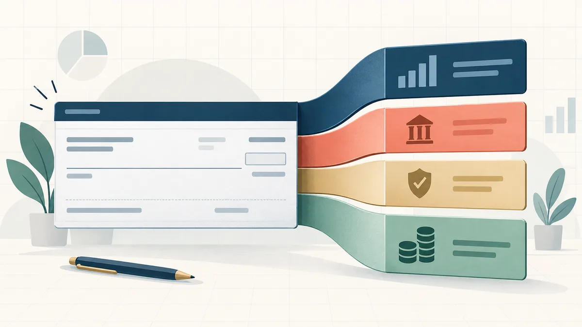 Paycheck Calculator: visual overview of the calculation