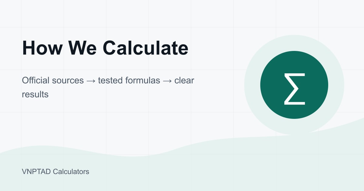 How we calculate illustration